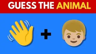 Guess The Animal By Emoji🐒 |Animal Emoji Quiz|#animalquiz#guesstheanimal 