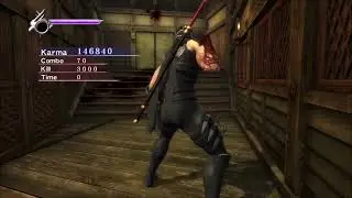 Ninja Gaiden Sigma: Easy Overkill, Dual Katanas only (part 1)