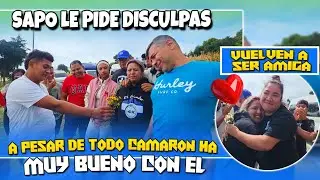 Sapo le pidió disculpas a Camaron lo mal que se ha portado | Mexicana e Ismari se piden una disculpa