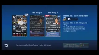 MLB 9 Innings 24 - Skill Select Change Tickets, Legendary Skill Change Ticket, Signature Pack!