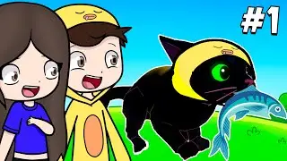 SIMULADOR de SER GATOS en la CIUDAD | Little Kitty, Big City #1