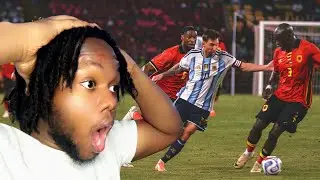 Watching Messi Dominate For The First Time Argentina vs Angola Highlights 2025