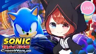 【ソニックレーシング クロスワールド】推しキャラで駆け回る！【ルリレア / Vtuber】