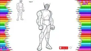 How to Draw Ultron from The Avengers Earth's Mightiest Heroes! Step by Step Drawing tutorial