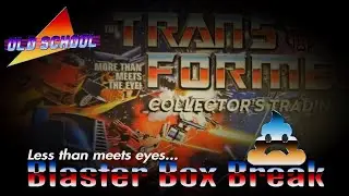 Transformers 40 years Trading Cards Blaster Box Break Big Mistake in Disguise?!
