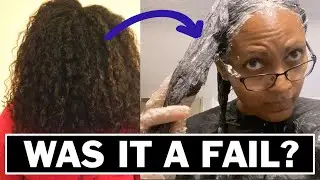 Watch Me Relax My Long Hair After 13 Years Natural