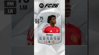 Dorgu's FC26 Update Card Prediction! #dorgu #manchesterunited #denmark #fc26 #bangladesh #trending