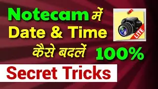 How to Change Date in Notecam? GPS Camera Date and Time Change