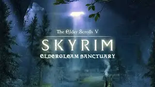 Eldergleam Sanctuary - Skyrim Ambience | 1 Hour of Nature, Waterfalls and Ambient Sounds
