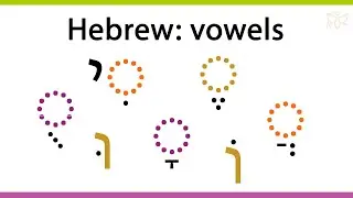 Hebrew Vowels - No. 5