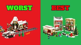 TOP 10 Lego Winter Village Sets! CHRISTMAS SPECIAL!