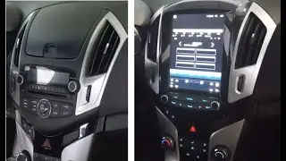 Chevrolet Cruze 2008 - 2015 Android Car Radio Front and Reverse Camera  Installation Tutorial