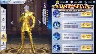 CAIM DICAS DE UP SKILL E COSMOS E OPINI&Atilde;O SOBRE O CAVALEIRO - SAINT SEIYA AWAKENING