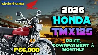 2026 Honda TMX125 Alpha Updated Price, Downpayment & Monthly | Philippines