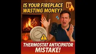 Why Your Fireplace Overheats: The Thermostat Anticipator Mistake Costing You Money!