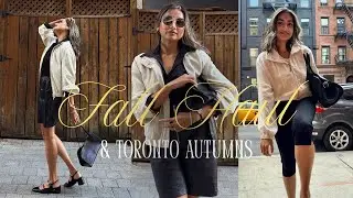 NYC to Toronto Lifestyle Vlog ✨ Fall Fashion Haul, GRWM, Barry&rsquo;s Bootcamp & Vegan Eats!