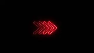 Animated arrows direction arrows blinking arrows | No Copyright Stock Video Background