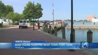 Body found near Town Point Park in Norfolk