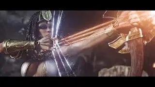 SMITE Cinematic Trailer 'Battleground of the Gods' 4K (улучшенный с помощью AI)