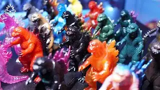 大量のゴジラソフビを開封していく【CCP】