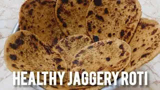No Sugar Sweet Snack Using Wheat Flour & Jaggery | Healthy Evening Recipe