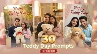 Teddy Day Couple Prompts for Gemini | Valentine's week Gemini Prompts