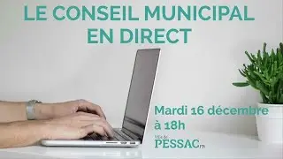 Conseil municipal du 16 décembre 2025