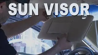 Sun Visor Replacement Removal - 2006 Subaru Tribeca
