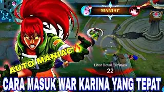 TERNYATA BEGINI CARA MASUK WAR KARINA YANG BENAR l CARA MAIN KARINA 2025