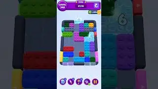 Level 348 Color Block Jam #games #gaming
