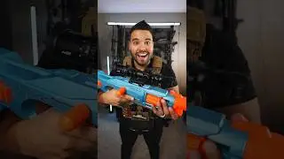 Я прикрепил оптику за 200 долларов к бластеру Nerf
