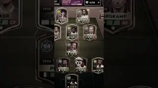 ALL LEGENDS TEAM IN DLS 💀 #mobile #shorts #gaming #football #dreamleaguesoccer #bergkamp #legends