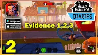 Hello Neighbor Diaries Gameplay Walkthrough (Android, iOS) - Evidence 1,2,3