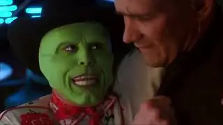 The mask I want to know where my money is scene