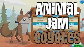 COYOTES IN ANIMAL JAM - SEE HOW THEY PLAY!