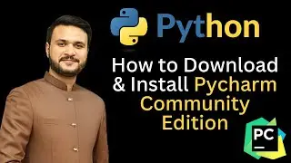 Python Tutorial for Beginners - How to Download and Install Pycharm (Urdu/Hindi)