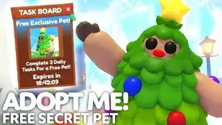 🎁ADOPT ME *CLAIM* FREE TREE SASQUATCH PET!🎄NEW SECRET CHRISTMAS PET SHOP! ROBLOX
