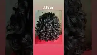 One of my favourite curly hair transformations ❤️