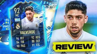 &iexcl;UNA LOCURA DE CARTA! VALVERDE 92 TOTS REVIEW! FIFA 21 ULTIMATE TEAM