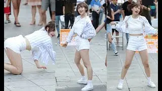 180811 네이처 (Nature) -선샤인(Sunshine) +Why Don’t You Know(Cover Dance) @신촌버스킹 직캠 fancam by Athrun