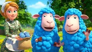 Baa Baa Black Sheep & Friends | Learn Colors with Woolly Sheep! | Nursery Rhymes for Kids