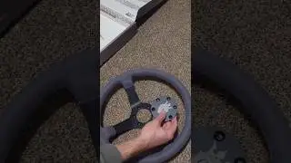 Hub adapter redrill for Grip Royal steering wheel