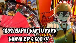 CARA 100% MENDAPATKAN KARTU FOIL BOBOIBOY CHOKI CHOKI DENGAN HARGA TERMURAH!!!