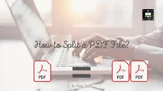 How to split a PDF file?