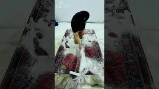 Carpet Cleaning Magic - Satisfying Stain Removal And Deep Cleaning ASMR #shorts #satisfyingvideo