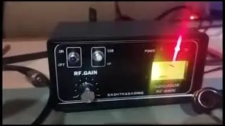 Excelente previo de recepción de 10khz a 300Mhz, montaje de vox de R.F para poderlo utilizar en TX.
