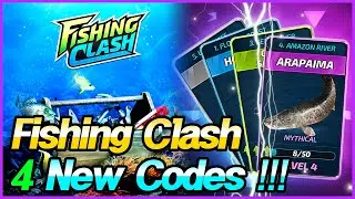 Fishing Clash 2020 4 New Codes !