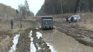 Pinzgauer Steyr Puch 712 AMB 6x6 and Russian dirt