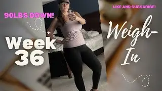 Zepbound weight loss - Week 36 weigh in, 90lbs down! *progress pics*
