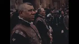 Semana Santa in Seville (1924) | Historical Spain Footage Colorized
